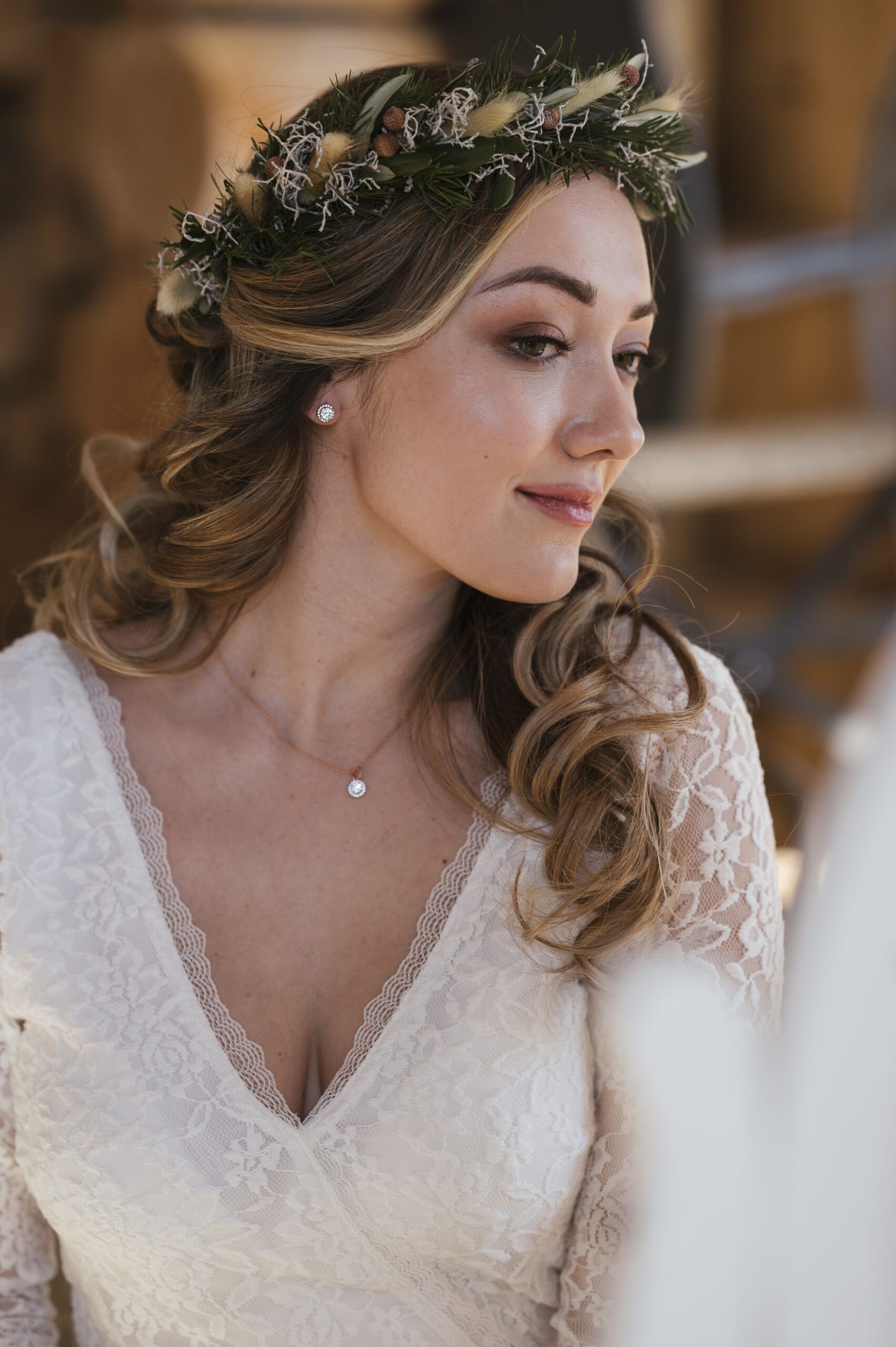 Natürliches Braut Make-up mit strahlender Haut – Brautstyling in Linz